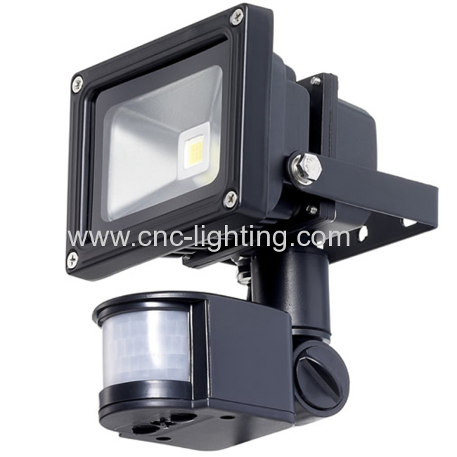 5-10W IP65 COB led Floodlight with PIR Sensor detector