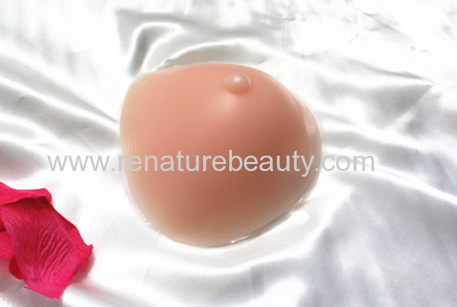 Realistic looking CE certificated silicone breast form for men