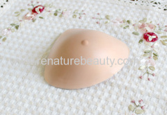 Good quality lightweight silicone artificial breast in triangle shape with full sizes