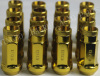 Auto parts lug nuts 17 Hex Steel Alloy Nuts 48MM PVD