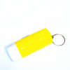 plastic high power and easy-taking keychain flash light