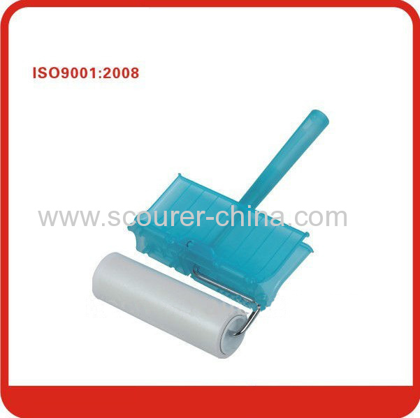 16*60cm Fixed steel handle Super Duster Roller Sticker with Plastic PP steel and paper