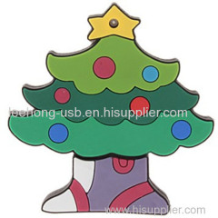 As keychain function Christmas gift usb stick