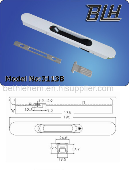 Sliding Window Hook Lock