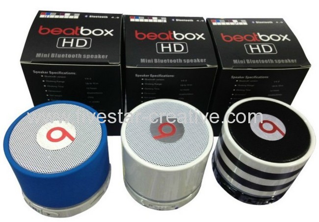 2013 New Version Wireless Bluetooth Beatbox by Dr Dre Mini Bluetooth Speakers