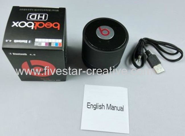 2013 New Version Wireless Bluetooth Beatbox by Dr Dre Mini Bluetooth Speakers