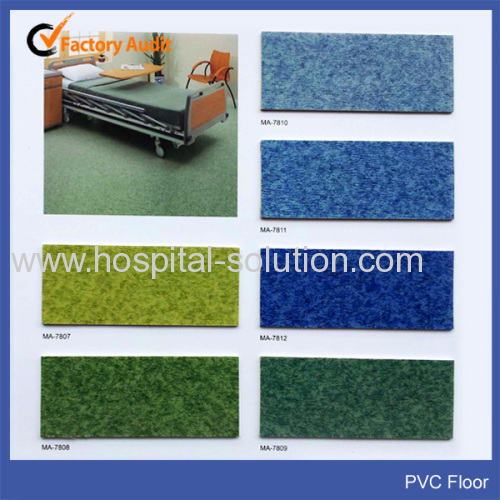 Hospital Floor Tiles Vinyl Anti-Static Floor For Operating Room