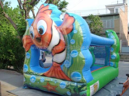 Inflatable Lovely Fish Castles