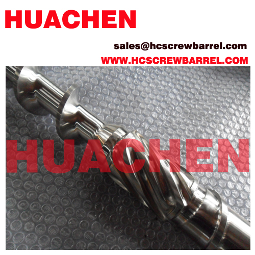 Screw barrel for PET bottles