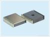 Ferrite channel magnet with hole
