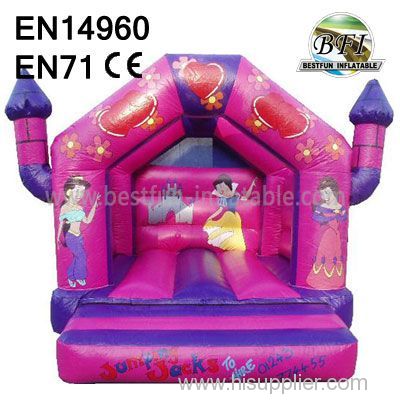Pink Funny Inflatable Jumping Castle Bouncer