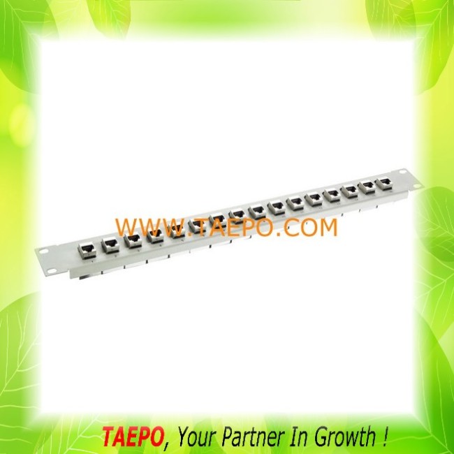 191U CAT5E RJ45 STP 16-port patch panel