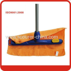 Metal-holder rubber curved floor squeegee with EVA insert with Color card