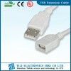 White USB 2.0 Cable Male to Female