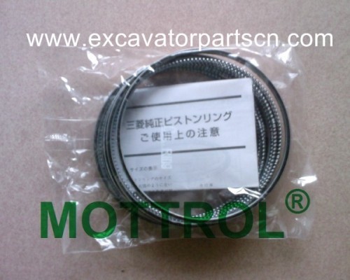 6D34 PISTON RING FOR EXCAVATOR