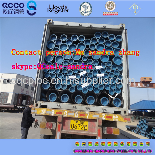 QCCO supply hot rolled X65 API 5L pipes