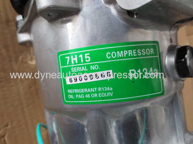 dyne compressor dayuan auto compressor company SANDEN 7H15 709 VOLVO TRUCK FH16IIIOEM804481918928113628