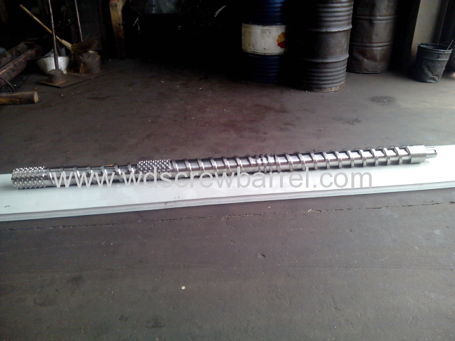 screw barrel for PVC semi-shinning foaming extrusion line