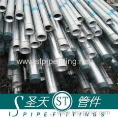 Hot DIP Galvanized Steel Pipe Zinc Coating 220G/M2