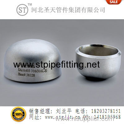 Sch5-Sch160 XS XXS STD pipe cap