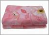 Stock printed coral fleece blanket with good designs low price