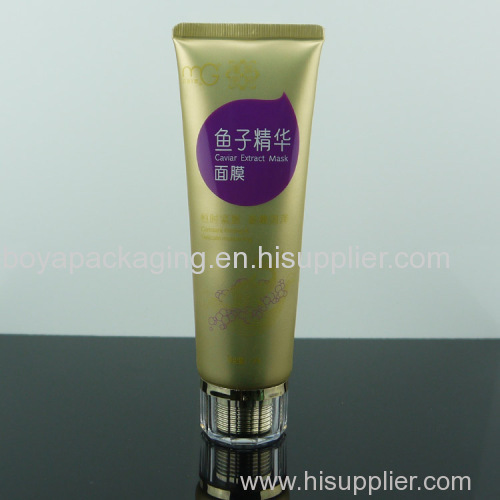 Face Clearning Plastic Cosmetic Tube