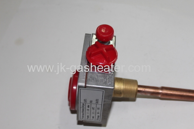 Gas water heater thermostat