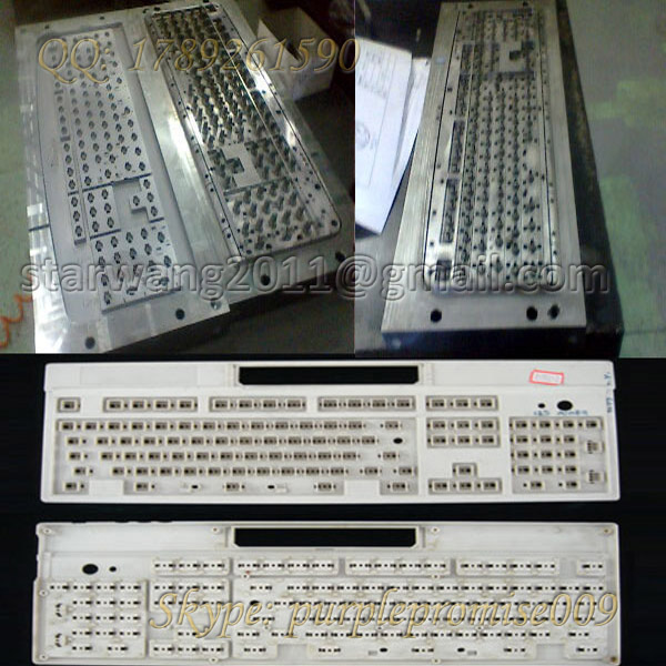 manufacturing hot sale plastic computer keyboard mould