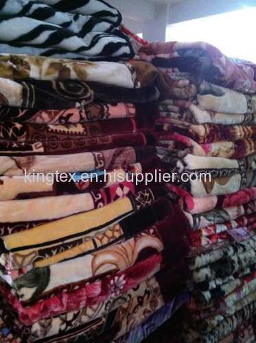 best quality stock mink blanket flower designs