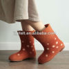 Fashionable Women Short Felt boots in Different Size