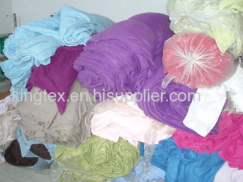 stock Plain colors fleece fabric 160-200gsm