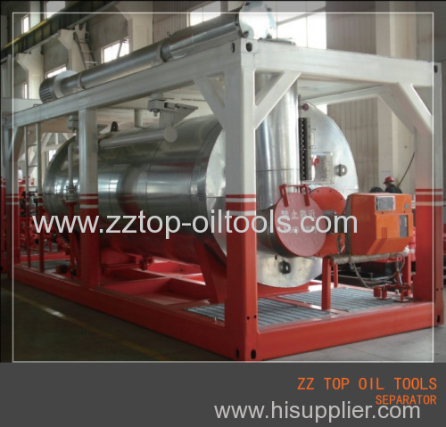 Skid Mounted Three Phase Test Separator