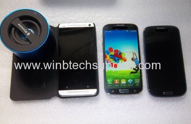 for galaxy s4 i9500 bluetooth speaker with FM MIC TF card slot