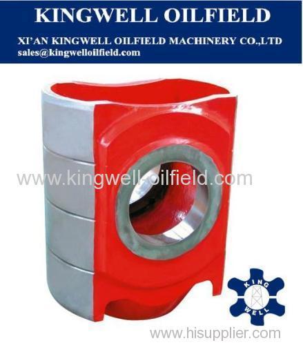 Mud pump crosshead for oil well drilling