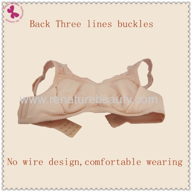 Unique design mastectomy breast form bra for breast cancer underwear