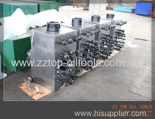 Triplex mud pump fluid end