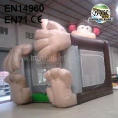 Monkey Inflatable Bouncer Playground For Kids