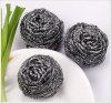 Harmless and Rustless Shiny silver Spiral Stainless Scourer For kitchen cleaning