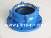 Flange adapter-restrained for HDPE