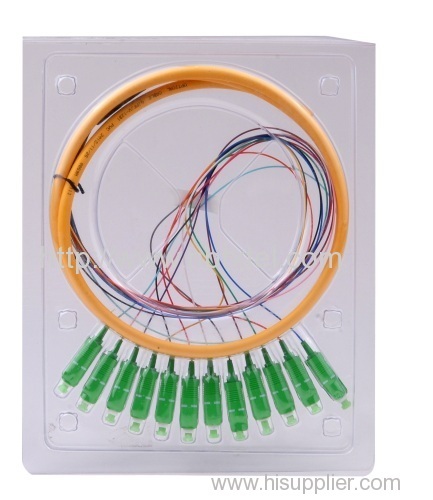 Fiber Optic 12core Pigtail SC/APC SM