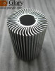 Heatsink LED Round 62x26mm, Aluminum Extruded Profile for LED PAR20 Light