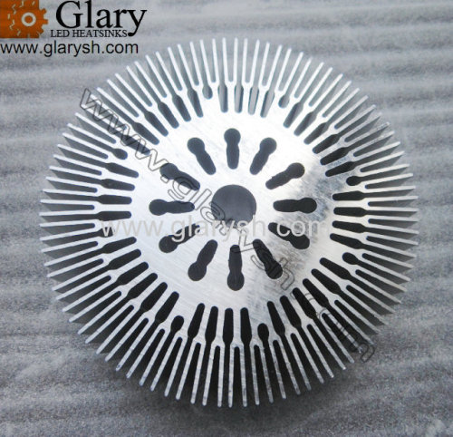 Heatsink LED Round 122.5x15mm, Aluminum Extruded Profile for LED Underwater Light