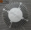 Heatsink LED Round 172x90mm, Aluminum Extruded Profile for LED Bay Light