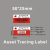 Asset Tag Labels Protect Property of Your Company