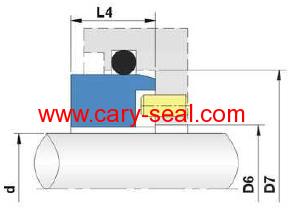 John crane PG Stationary Ring Of Mechanical Seals