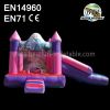 Inflatable Princess Bounce House with Slide