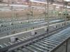 Roller conveyor system for beverage