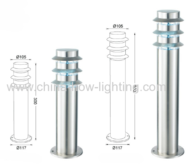 LED Outdoor Lamp Garden Stainless Steel Housing