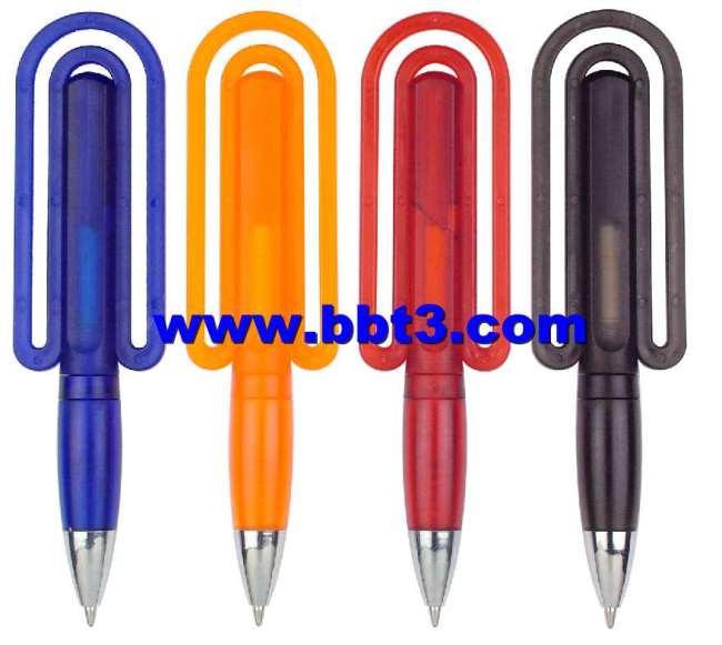 Promotion ballpen with clip