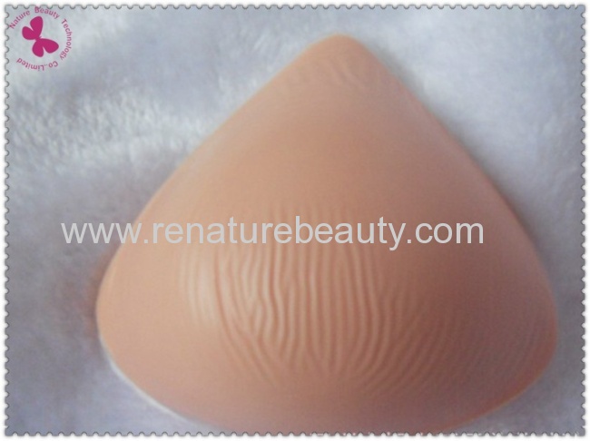 Super light silicone breast form for breast enlargement with 35% lighter silicone